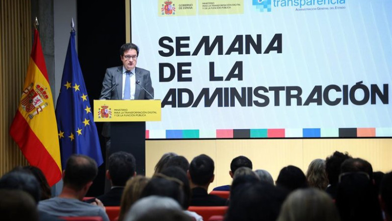 ep oscar lopez ministro para la transformacion digital y de la funcion publica durante la semana de