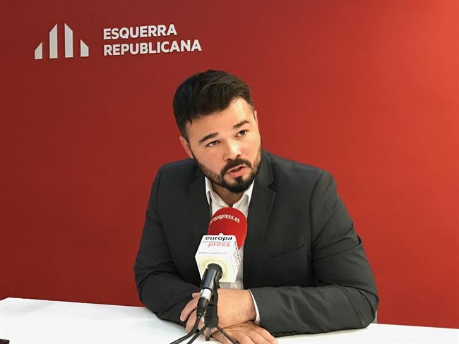 Portavoz adjunto de ERC en el Congreso, Gabriel Rufián | EUROPA PRESS ep portavoz adjuntoerccongreso gabriel rufian