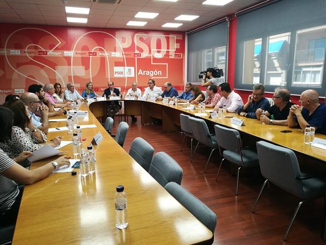 ep reunionla ejecutivapsoe-aragon celebradatardezaragoza