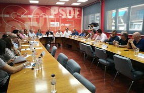 ep reunionla ejecutivapsoe-aragon celebradatardezaragoza