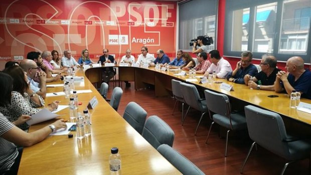 ep reunionla ejecutivapsoe-aragon celebradatardezaragoza