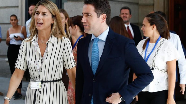 El secretario general del PP, Teodoro García Egea, a la salida de la sesión de la primera investidura fallida del candidato socialista a la Presidencia del Gobierno. | Óscar J.Barroso - Europa Press ep secretario generalpp teodoro garcia egea asalidala sesionla primera investidura fallidacandidato socialistala presidenciagobierno