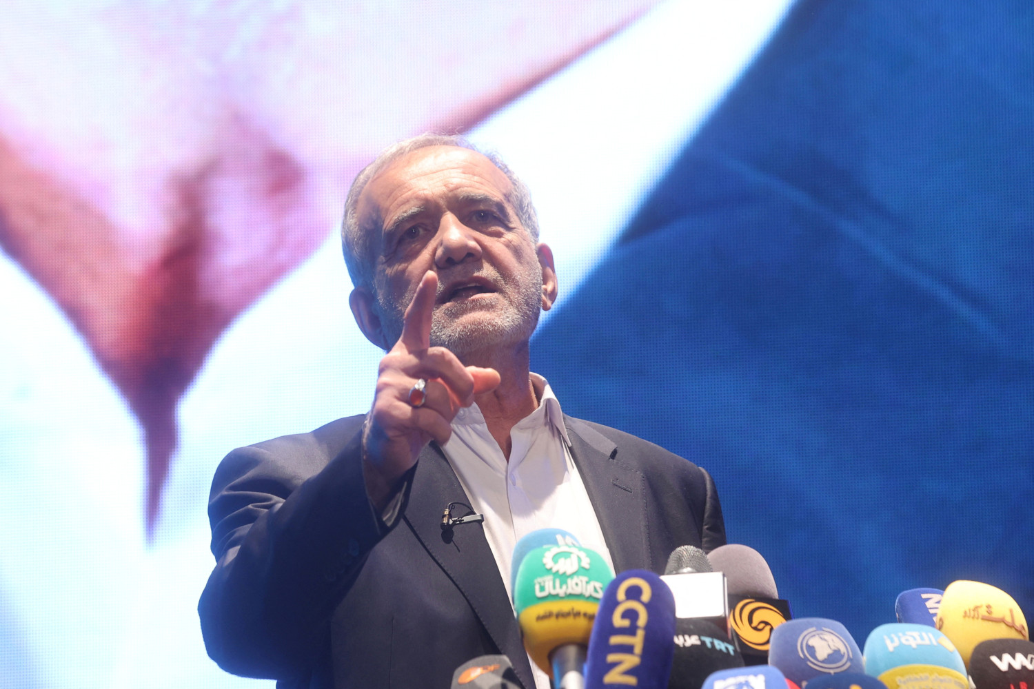 massoud pezeshkian a teheran 