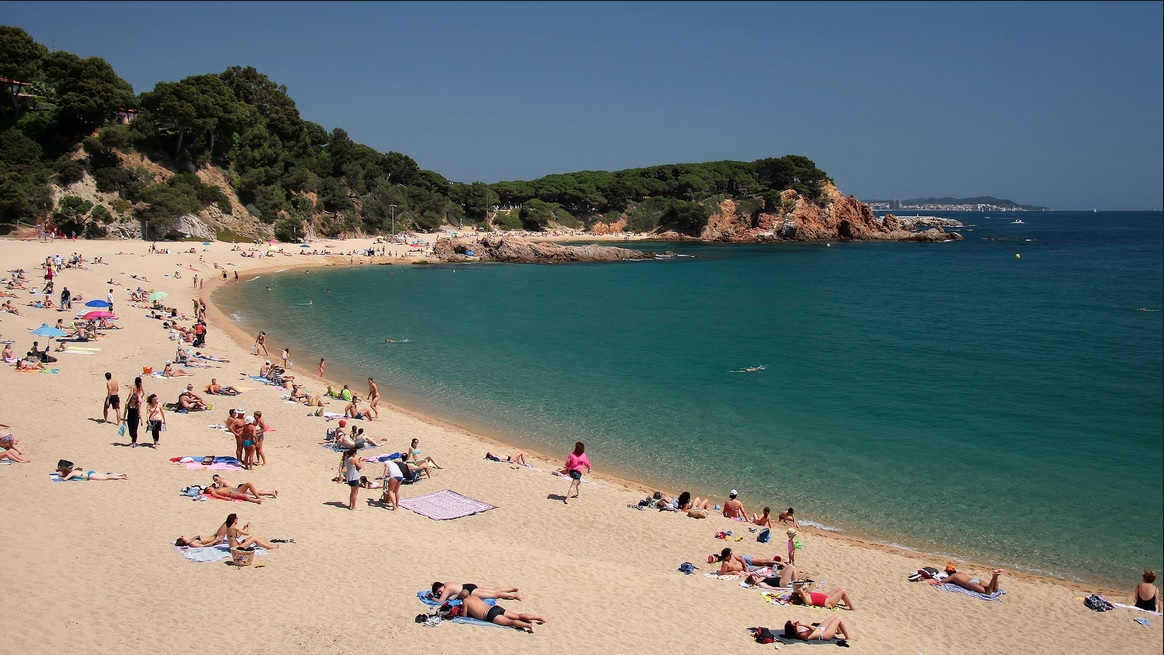 playa sa conca girona