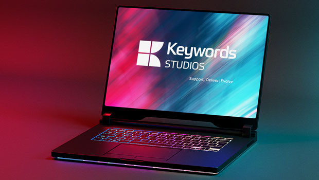 dl keywords studios aim video games gaming technical creatice services provider developer logo