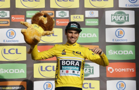 ep 12 march 2020 france la cote-saint-andre german cyclist maximilian schachmann of bora-hansgrohe