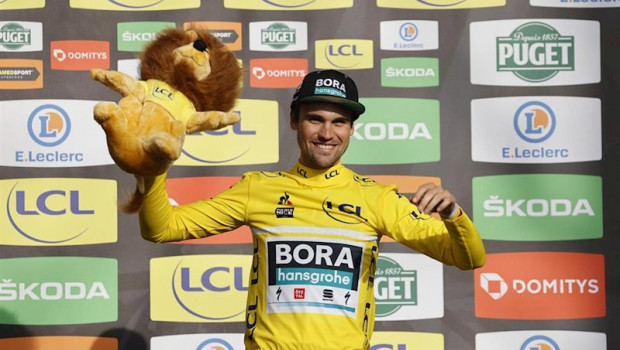 ep 12 march 2020 france la cote-saint-andre german cyclist maximilian schachmann of bora-hansgrohe