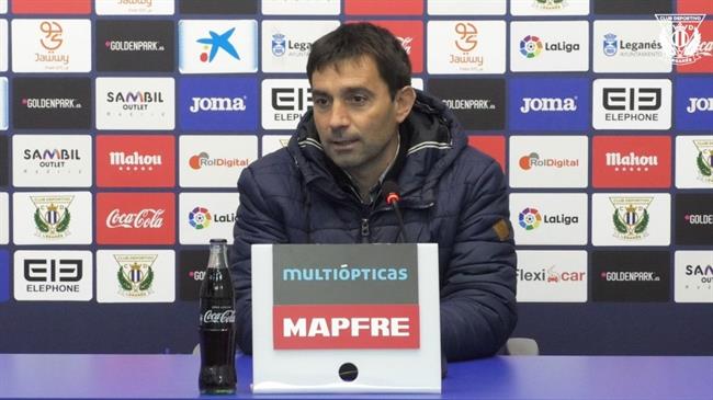 ep asier garitano entrenadorclub deportivo leganes