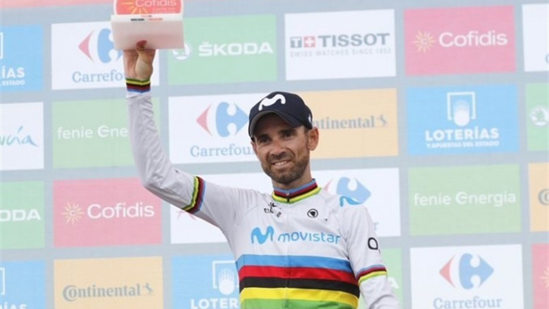 El ciclista español Alejandro Valverde | TWITTER.COM/LAVUELTA ep el ciclista espanol alejandro valverde