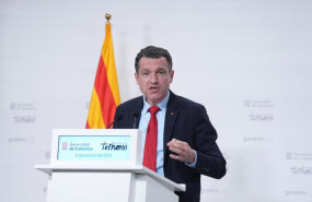 ep el conseller de agricultura de la generalitat scar ordeig en una imagen de archivo