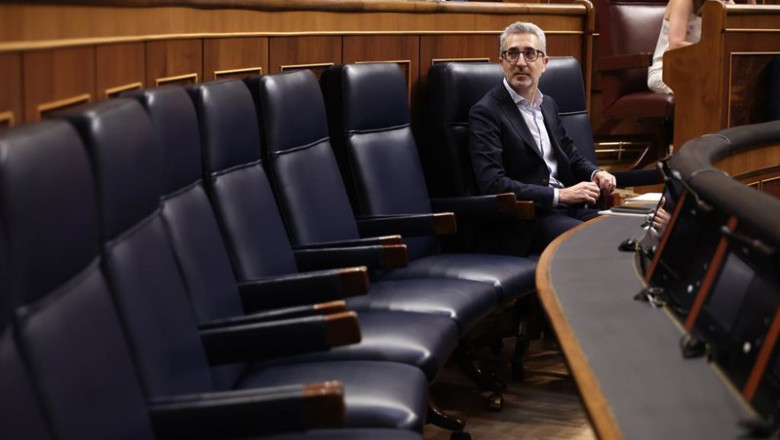 El ministro de Hacienda, Arcadi España, durante una sesión plenaria extraordinaria, en el Congreso de los Diputados, a 14 de julio de 2026, en Madrid (España). | Eduardo Parra - Europa Press ep el ministro de hacienda arcadi espana durante una sesion plenaria extraordinaria en el congreso