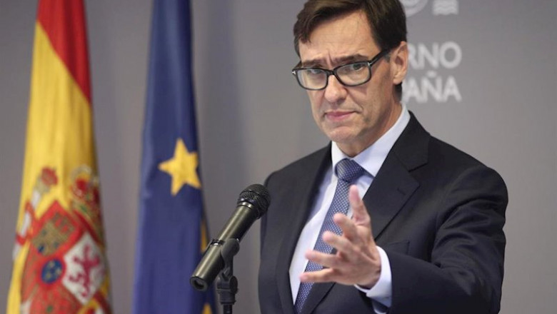 ep el ministro de sanidad salvador illa durante su comparecencia tras la reunion del comite de ep el ministro de sanidad salvador illa durante su comparecencia tras la reunion del comite de