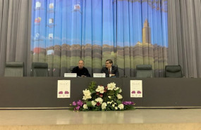 ep el rector de la udc julio abalde y el presidente de la fundacion ingada angel carracedo presentan