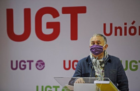 ep el secretario general de ugt pepe alvarez en rueda de prensa