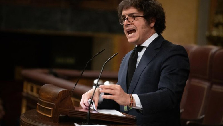 El secretario general de VOX, José María Figaredo, interviene durante una sesión plenaria, en el Congreso de los Diputados, a 27 de noviembre de 2025, en Madrid (España). | Fernando Sánchez - Europa Press ep el secretario general de vox jose maria figaredo interviene durante una sesion plenaria en el