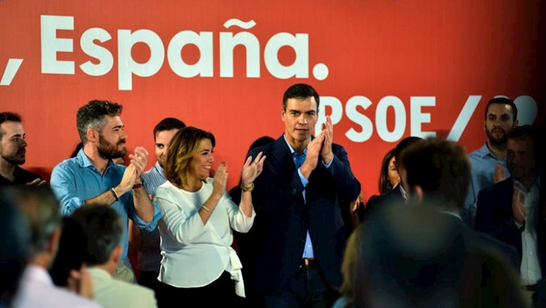 ep el secretario general del psoe y presidente del gobierno en funciones pedro sanchez y la 20191013111412