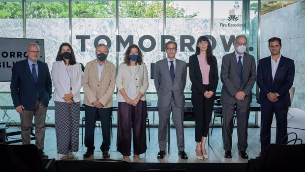 ep foto de familia de la presentacion de tomorrowmobility world congress