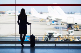 ep imagen de mujer en aeropuerto