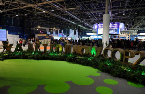 ep interior de uno de los pabellones de ifema en la cumbre del clima cop25 en ifema madrid espana a