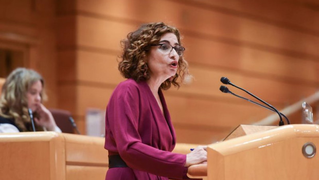 ep la ministra de hacienda y funcion publica maria jesus montero interviene durante el debate de los