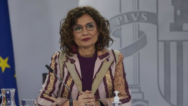 ep la ministra de hacienda y portavoz del gobierno maria jesus montero interviene en una rueda de