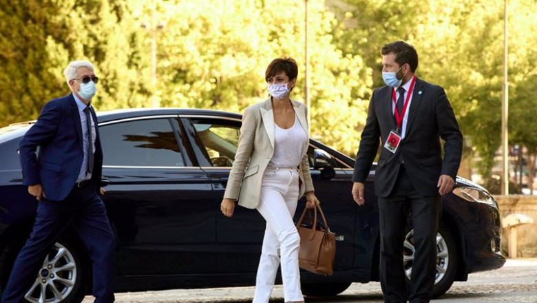 La ministra de Política Territorial, Isabel Rodríguez | Jesús Hellín - Europa Press ep la ministra de politica territorial isabel rodriguez a su llegada a la plaza mayor de salamanca