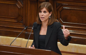 ep la portavoz de erc en el parlament marta vilalta interviene en el pleno