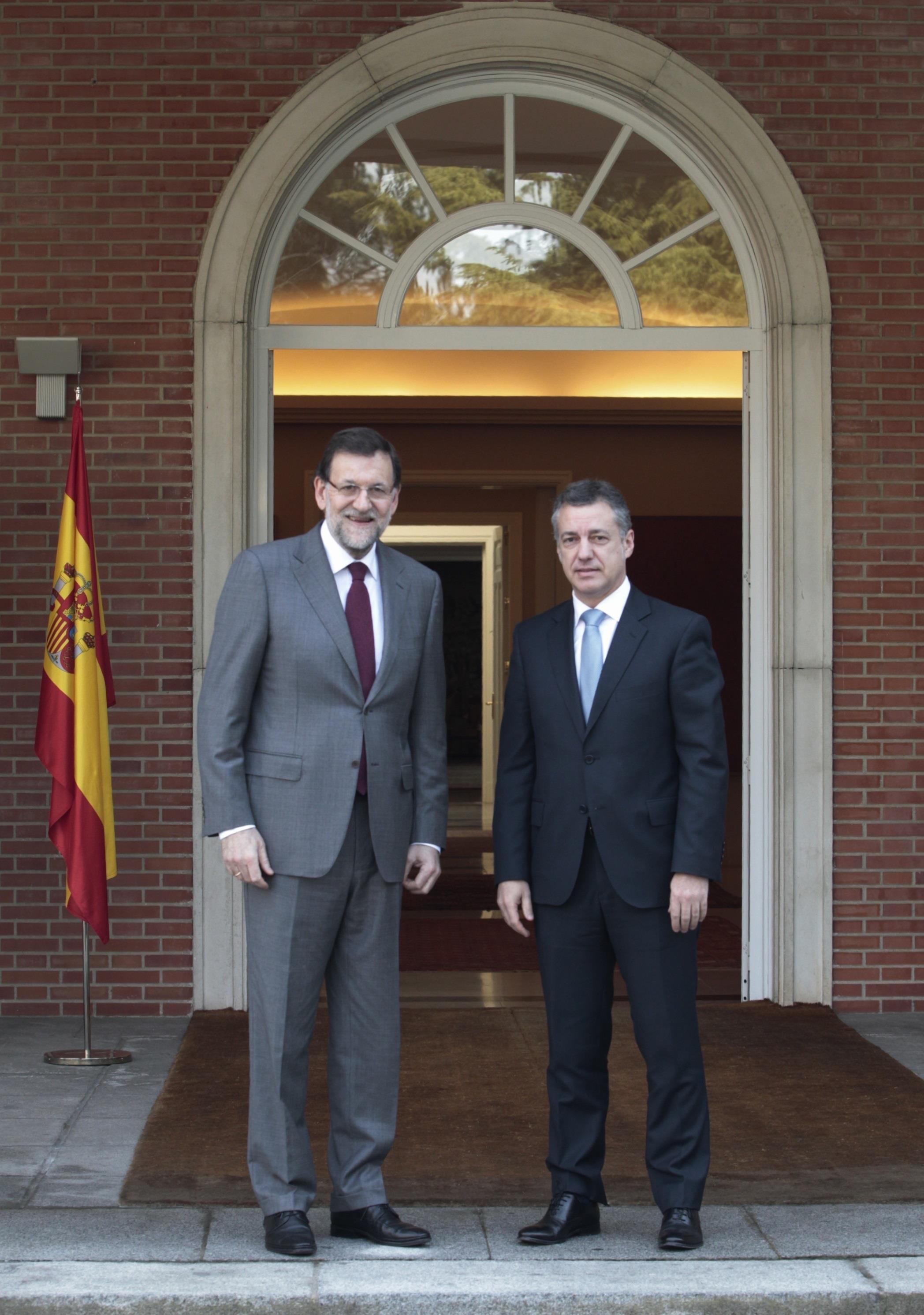 Mariano Rajoy e Iñigo Urkullu | EUROPA PRESS ep mariano rajoy e inigo urkullu 20170725183102