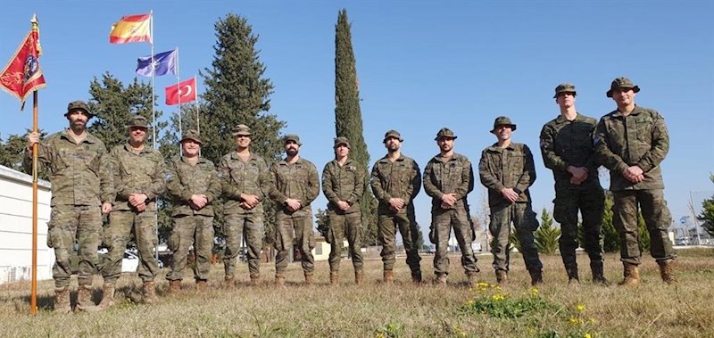 Militares españoles en misión de apoyo a Turquía AT X | MANDO DE CANARIAS ep militares espanoles en mision de apoyo a turquia at x