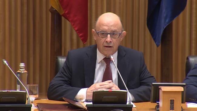 Montoro presenta los presupuestos que reducen "déficit público" | EUROPAPRESS ep montoro presentapresupuestosreducen deficit publico