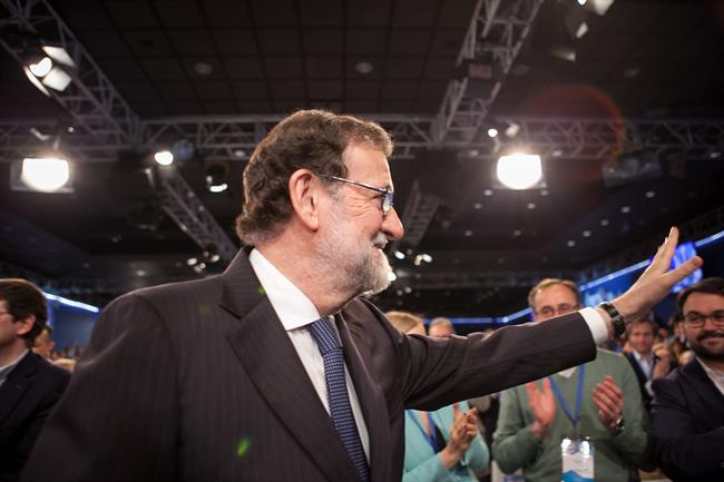 El presidente del Gobierno, Mariano Rajoy, en la Convención del PP | EUROPA PRESS ep presidentegobierno mariano rajoy enconvencionpp