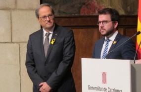 ep presidentela generalitat quim torra yvicepresidente pere aragons