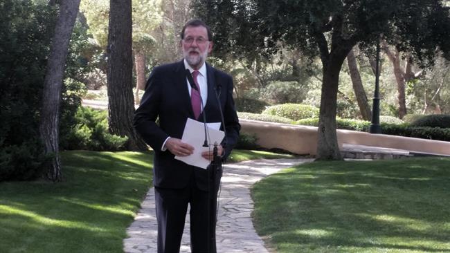 Rajoy, Tras Su Despacho Con El Rey En Marivent | Europa Press ep rajoy trasdespachoreymarivent