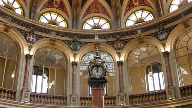 ep reloj del palacio de la bolsa de madrid