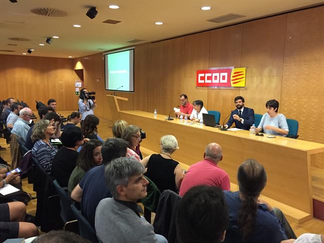 Reunión de la Taula per la Democràcia | EUROPA PRESS ep reunionla taula perdemocrcia