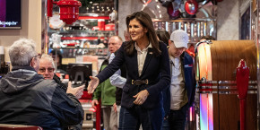 l ancienne ambassadrice a l onu nikki haley dans un diner du new hampshire vendredi