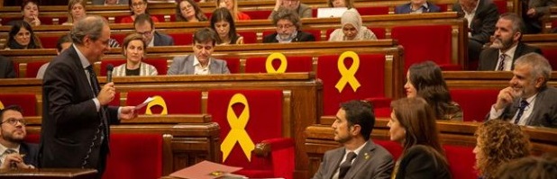 torra lazos amarillos parlament portada