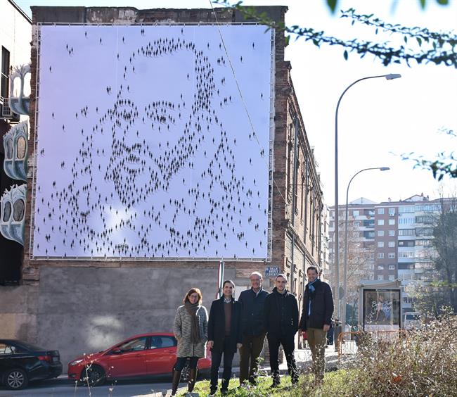 Alcalá De Henares: Suso 33 Plasma Su Visión Cervantina En Dos Edificios De Alcal | AYUNTAMIENTO DE ALCALÁ DE HENARES ep alcala de henares suso 33 plasmavision cervantinados edificiosalcal