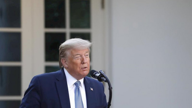 ep april 15 2020 - washington dc usa us president donald j trump arrives with vice president mike