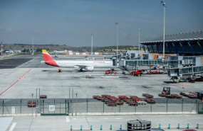ep archivo   aviones de iberia a 13 de marzo de 2026 en madrid espana