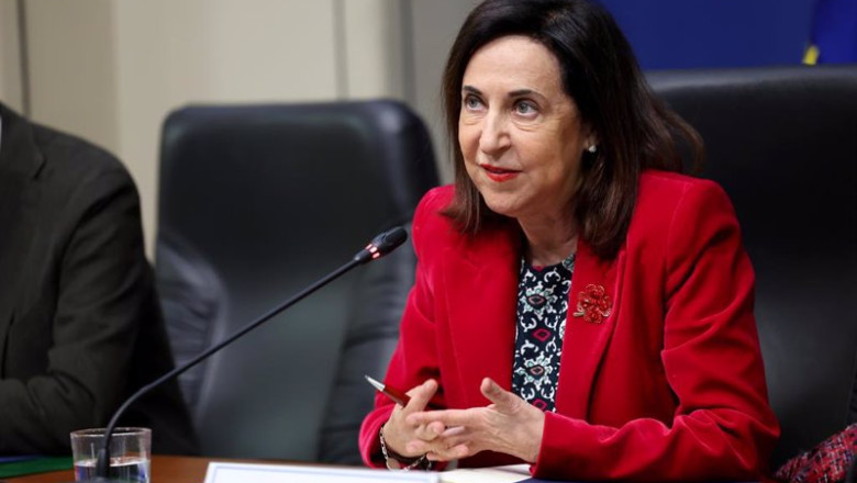 ep archivo la ministra de defensa margarita robles en una videoconferencia con los jefes de los ep archivo la ministra de defensa margarita robles en una videoconferencia con los jefes de los