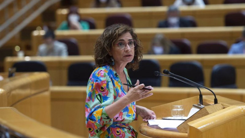 ep archivo   la ministra portavoz y ministra de hacienda maria jesus montero interviene durante una