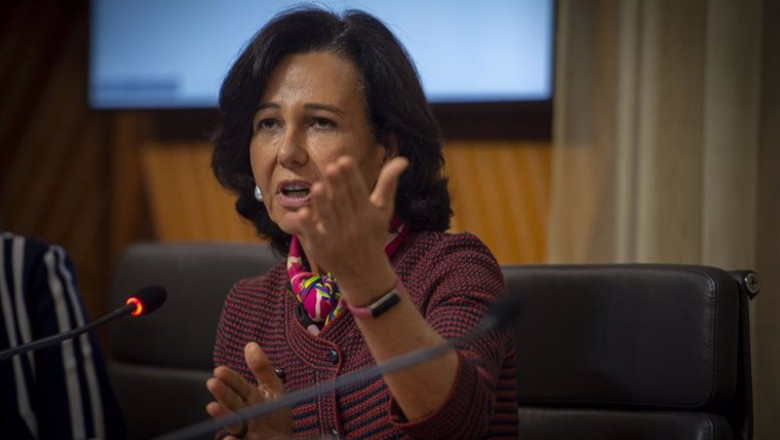 ep archivo la presidenta del banco santander ana patricia botin participa en una mesa redonda en ep archivo la presidenta del banco santander ana patricia botin participa en una mesa redonda en