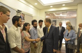 ep ban ki-moon visitaestudiantes refugiadosla ucjc