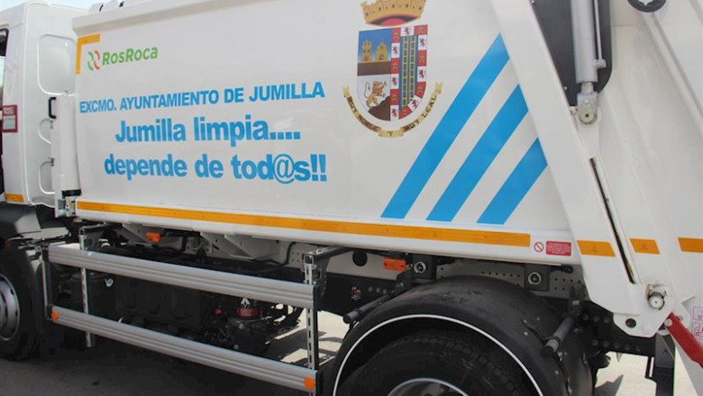 Camión del servicio de recogida de basuras de Jumilla | AYTO JUMILLA - Archivo ep camion del servicio de recogida de basuras de jumilla