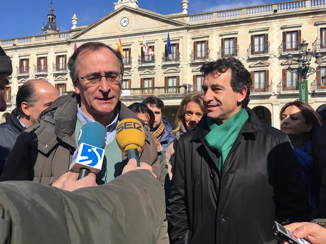 Declaraciones del presidente del pp vasco, Alfonso alonso | EUROPA PRESS ep declaracionespresidentepp vasco alfonso alonso