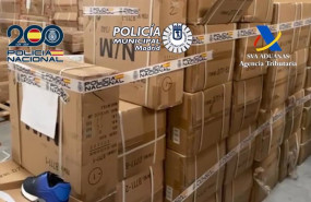 ep desmantelados nueve establecimientos dedicados a la distribucion de zapatillas falsificadas en