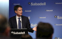 ep el consejero delegado del banco sabadell jaime guardiola presenta los resultados del tercer