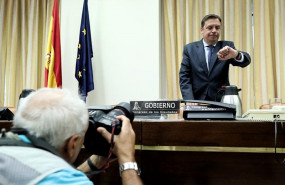 ep el ministro de agricultura pesca y alimentacion en funciones luis planas antes de comparecer ante