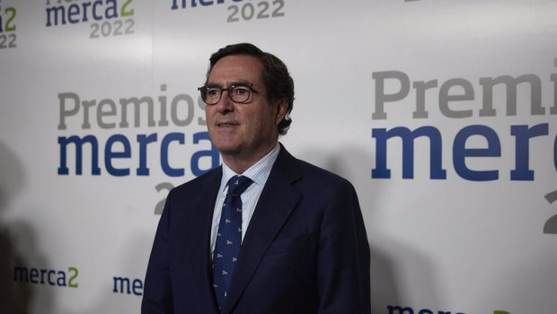 ep el presidente de la ceoe antonio garamendi en los premios merca2 en el hotel rosewood villa magna